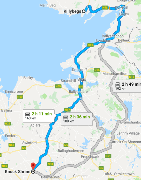 Killybegs to Knock